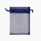 純色紗袋 (深藍色) -P 
